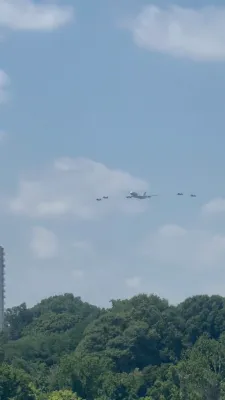 The Iconic Air Force One Flyover America Needed for Its 250th Birthday.