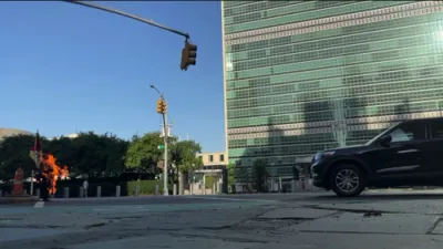 Horrifying Scene at UN: 52-Year-Old Tibetan Activist Dies After Setting Himself on Fire.
