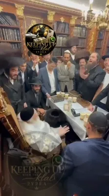 R' Louie Scheiner Visits Toras Chochom Rebbe Shlit"a.