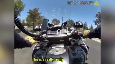 Worst Getaway Ever: California Teen's E-Bike Flee From Motorcycle Cop Goes Hilariously Wrong.