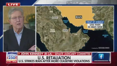 Sen. John Kennedy: No Bad Deal With Iran, Strike Again if Talks Fail.