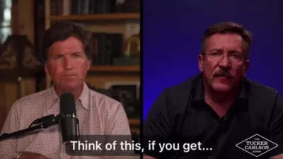 Shocking Accusation: Russian Arms Dealer Bout and Tucker Attack Israel Despite Ukraine's Ties to Hamas and Hezbollah.