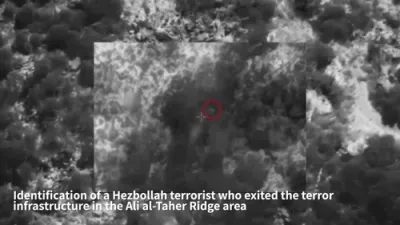 Hezbollah Terrorist Taken Out: IAF Hits Underground Access Point at Ali al-Taher Ridge.