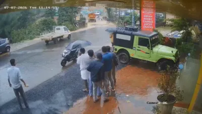 India Landslide Emergency &mdash; CCTV Shows Debris Burying Kerala Tunnel Site as Death Toll Rises and Workers Remain Missing.