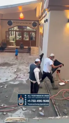 Videos: Construction Work in Recent Days at the Tzion in Uman (*Music) - Mashpia Rav Mota Frank Spotted
