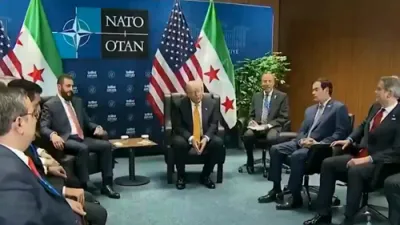 President Trump Optimistic About Syria's Future After Meeting with Ahmed al-Sharaa.