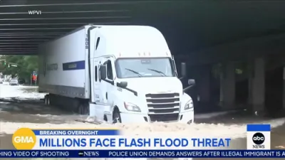 Massive Flood Warning: 60 Million at Risk Across East Coast as Torrential Rains Hammer Region.