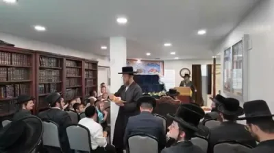 Chumash Seudah in Talmud Torah Casa Grande, Arizona