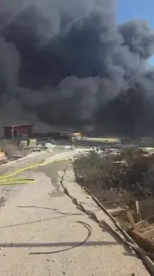 Innocent Israeli Settlers Targeted: Havat Gilad Homes and Businesses Reduced to Ashes by Arab Fire.