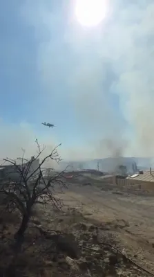 Innocent Israeli Settlers Targeted: Havat Gilad Homes and Businesses Reduced to Ashes by Arab Fire.