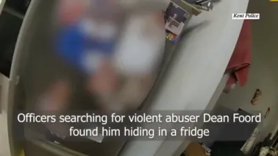 Man Hides in the Fridge to Avoid Arrest from the Police. 🤦🏻&zwj;♂️