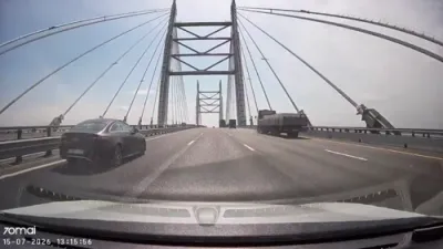 Driver Goes Viral After Flawlessly Towing Dead Garbage Truck Off Bridge
