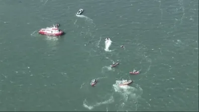 Desperate Search Continues in San Francisco Bay After Family Memorial Boat Goes Down Near Alcatraz.