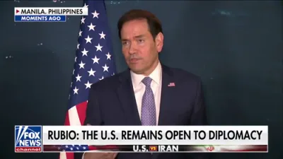 Rubio Says Iran Still Not Serious While America Pounds Shipping Threats for 11 Nights Straight.