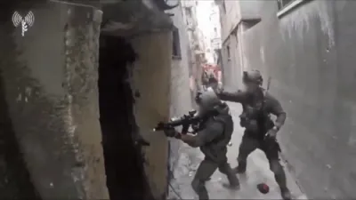 IDF Releases Intense Close-Quarters Combat Footage From Gaza's Deadliest Alleys.