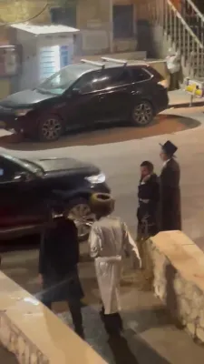 Hagaon Rav Y.M. Morgenstern Shlit"a Visits Tzfat