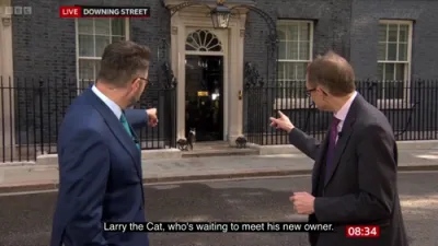 Larry the Cat Set to Outlast Yet Another PM as Burnham Moves Into No. 10.