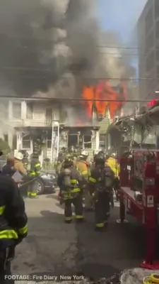 FDNY Battles Five-Alarm Fire in Flushing Leaving 21 Injured.