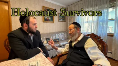 Holocaust survivor Reb Michael Bachinger speaks openly with Motty Ilowitz