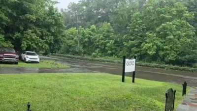 Severe storm today in Monsey