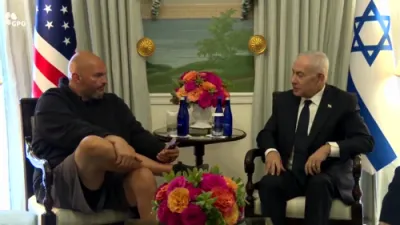 Netanyahu Hails Fetterman's Courage: Thank You on Behalf of Free People Everywhere.