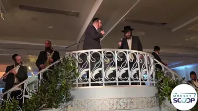 The Bar Mitzvah of the son of the well-known askan R' Yitzchok Lider Shlit"a, of the 'Vital One' company, took place in the grand ballroom of the Crowne Plaza hotel in Suffern. The entire simcha was produced by Shloime Hiller Productions.