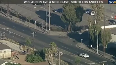 A Dramatic Police Pursuit Through South Los Angeles.