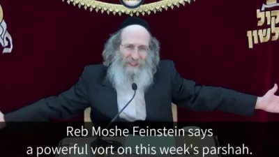 A Minute with Reb Meilech Shlit"a - Wednesday, Parshas Eikev, Tu B'Av 5786