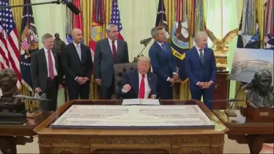 Trump Unveils $22.5 Billion Plan to Transform Dulles Airport.