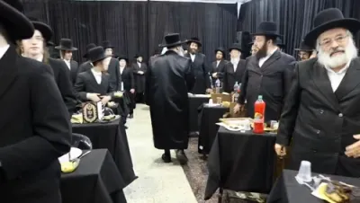 Siyum on Maseches Bava Metzia and Public Farher in Yeshiva Ketana Maharit Satmar Bnei Brak