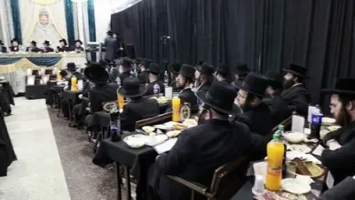 Siyum on Maseches Bava Metzia and Public Farher in Yeshiva Ketana Maharit Satmar Bnei Brak