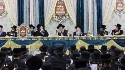 Siyum on Maseches Bava Metzia and Public Farher in Yeshiva Ketana Maharit Satmar Bnei Brak