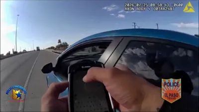 Body Cam Captures Horrifying Moment Driver Sends Car Flying.