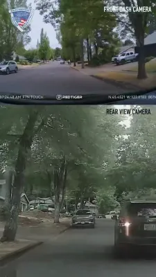 "Here He Comes Again in Reverse!" Oregon Road Rage Video Shocks Viewers.