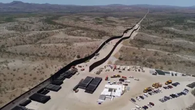 NY Post Footage Shows Active Border Wall Work Creating Most Secure Border Ever.