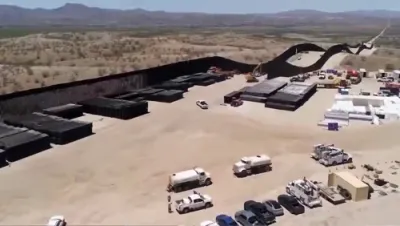 NEW STEEL PANELS, NEW BARRIERS: Trump's border wall push accelerates nationwide.