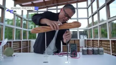 This Man Powers Light Bulbs With Soil and Leftovers &mdash; And It's Not Science Fiction.