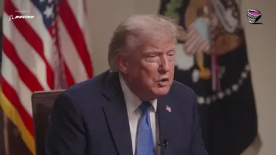 President Trump Slams Michigan Democrat as Threat to America's Future.