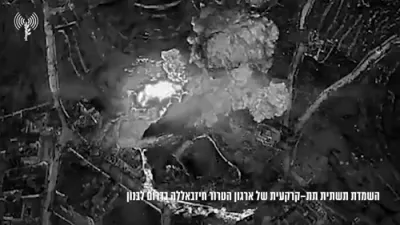 Israel Strikes Back: Hezbollah Tunnel and Weapons Caches Obliterated in Lebanon.
