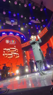 Beautiful 'Levaker Beheichalo' Concert Takes Place in Eretz Yisroel Featuring the Biggest Singers from Eretz Yisroel
