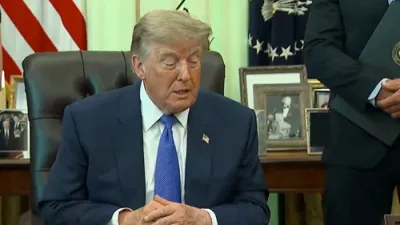 President Trump: Strait of Hormuz Is Open Now &mdash; We Control It.