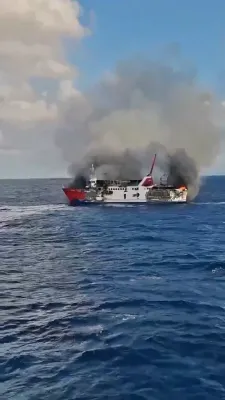 172 Rescued from Indonesia Ferry Fire, One Dead.