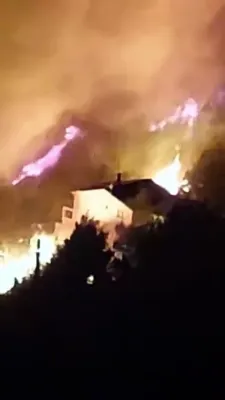 Wildfires Force Evacuations in Greece and Croatia Resorts.