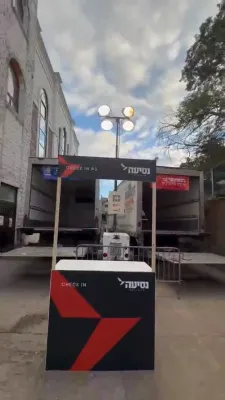 Preparations in Vizhnitz Monsey for the Grand Nesiya
