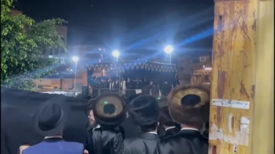 First and Extended Video of Yesterday's Wedding in Skver - Zvhil - Modzitz - Lizhensk - Zutchka - Halmin