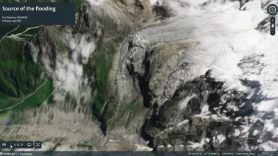 VANISHED OVERNIGHT: Satellite Images Show Border Crossing Erased by Flood