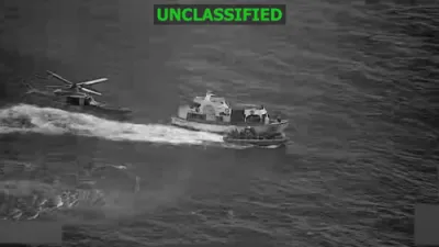 NINE DAYS, THREE SHIPS: USS San Antonio's Relentless Hunt for Cartel Fuel Boats