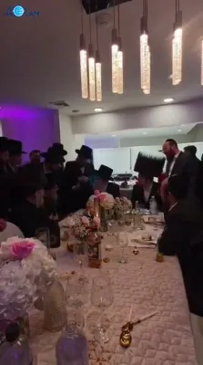 HaGahatz Rav Aharon Mendel Twersky Shlit"a Discusses the Historic Visit to the White House at a Lavish Banquet