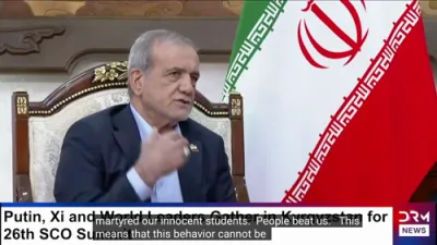 NO FRAMEWORK, NO EXCUSE: Iran's President Tears Into US-Israel "Human Rights" Claims