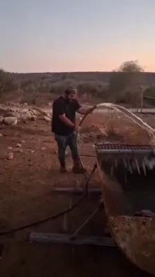 After More Than a Year of Hauling Water, Shomron Memorial Farm Gets Running Water